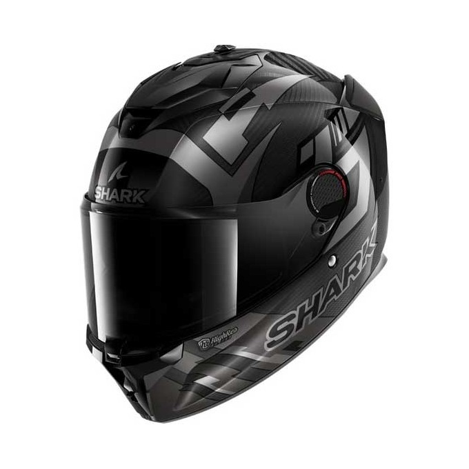 CASCO INTEGRAL SHARK SPARTAN GT PRO ZARCO ANTARCITA / PLATA