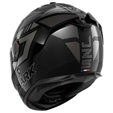 CASCO INTEGRAL SHARK SPARTAN GT PRO ZARCO ANTARCITA / PLATA