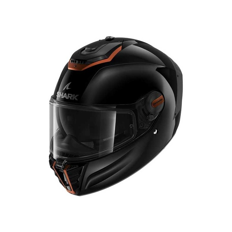 CASCO SHARK SPARTAN RS BLANK SP NEGRO / ORO