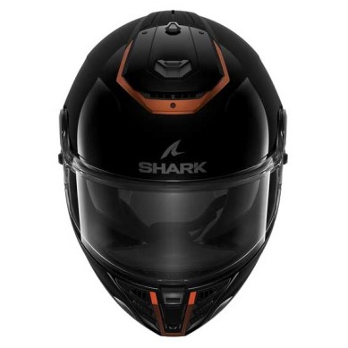 CASCO SHARK SPARTAN RS BLANK SP NEGRO / ORO