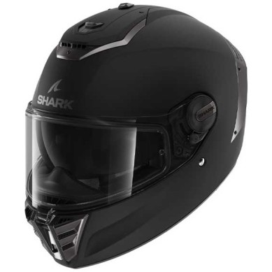CASCO SHARK SPARTAN RS BLANK MAT NEGRO MATE