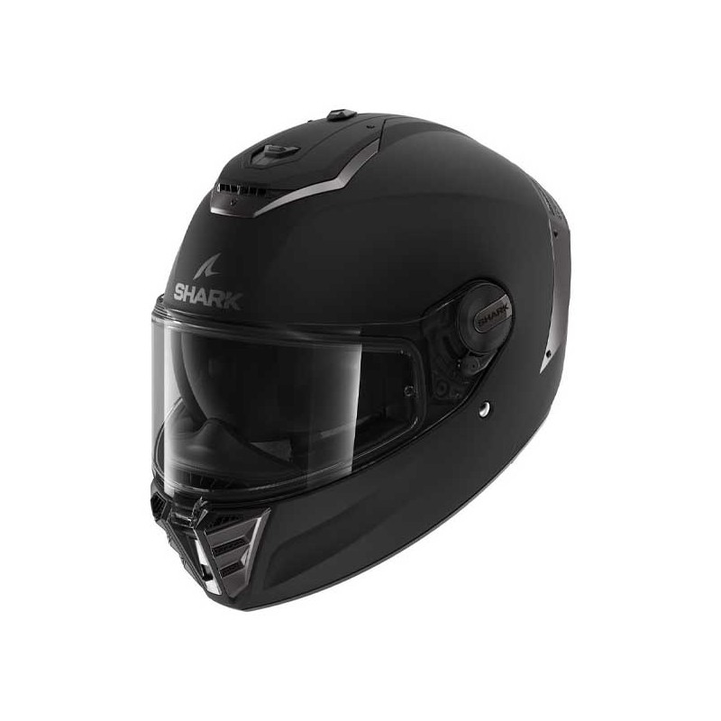 CASCO SHARK SPARTAN RS BLANK MAT NEGRO MATE