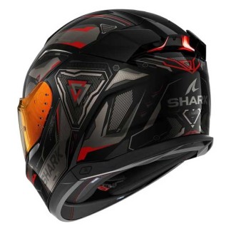 CASCO SHARK SKWAL¡3 LINIK NEGRO / ANTARCITA / ROJO