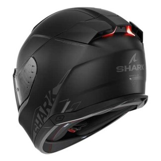 CASCO SHARK SKWAL¡3 BLANK SP MAT NEGRO / ANTARCITA / NEGRO