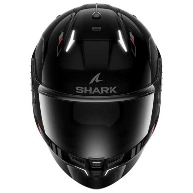CASCO SHARK SKWAL¡3 BLANK SP NEGRO / ANTARCITA / ROJO
