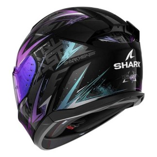 CASCO SHARK D-SKWAL-3 BLAST-R NEGRO-VERDE BRILLO