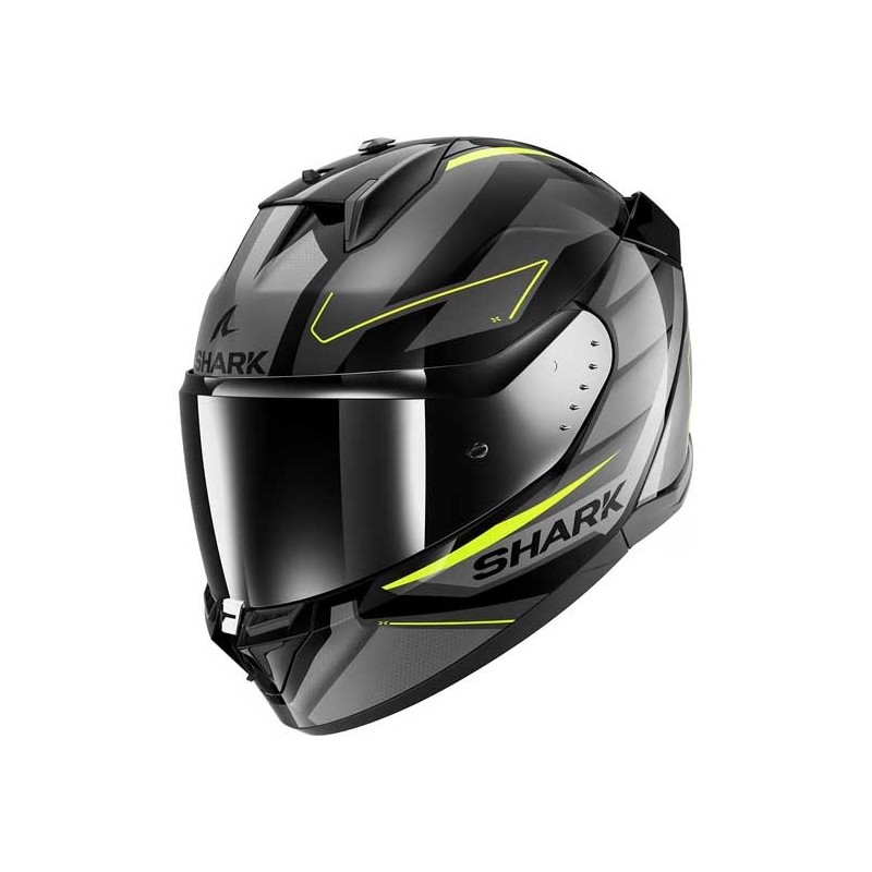CASCO SHARK D-SKWAL-3 SIZLER NEGRO / ANTARCITA / ROJO