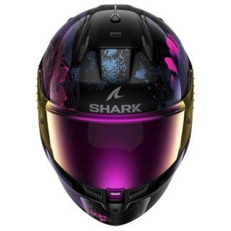 CASCO SHARK D-SKWAL-3 MAYFER NEGRO / VIOLETA BRILLO