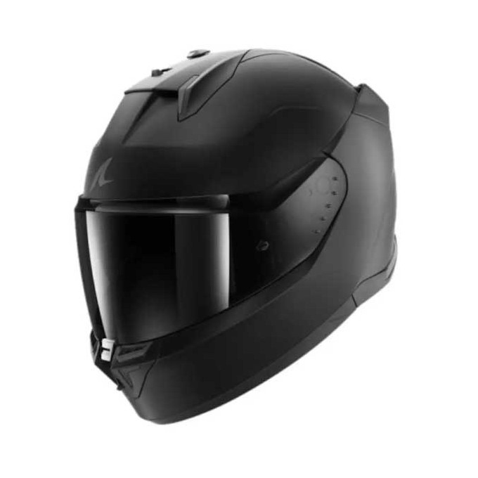 CASCO SHARK D-SKWAL-3 SHADOW EDITION NEGRO MATE
