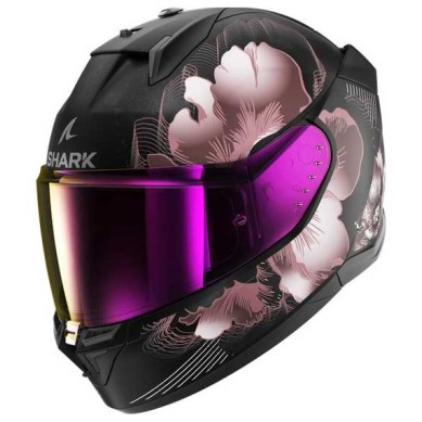 CASCO SHARK D-SKWAL-3 MAYFER MATE NEGRO / VIOLETA / ANTARCITA