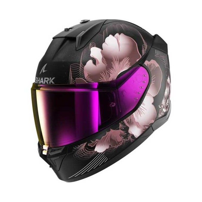 CASCO SHARK D-SKWAL-3 MAYFER MATE NEGRO / VIOLETA / ANTARCITA