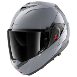 CASCO MODULAR SHARK OXO DARK SHADOW GRIS METAL