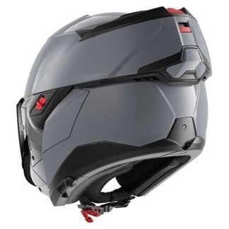 CASCO MODULAR SHARK OXO DARK SHADOW GRIS METAL