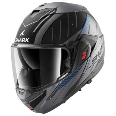 CASCO MODULAR SHARK OXO RYDGER NEGRO / BLANCO / AMARILLO