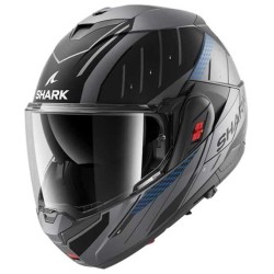CASCO MODULAR SHARK OXO RYDGER NEGRO / BLANCO / AMARILLO