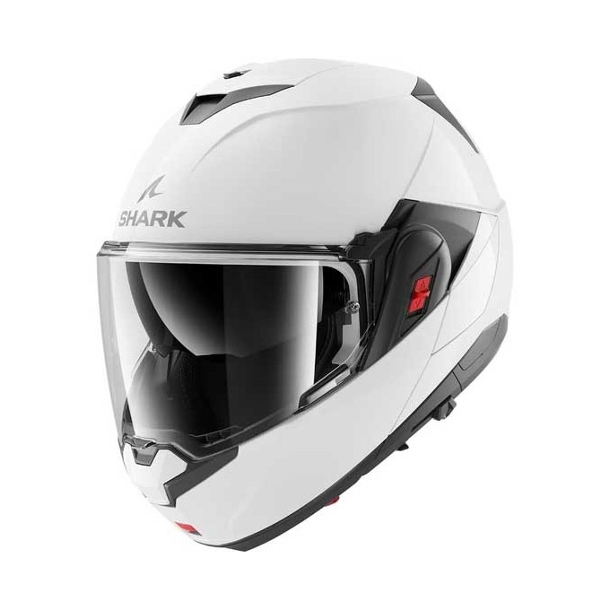 CASCO MODULAR SHARK OXO BLANK BLANCO PERLA