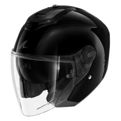 CASCO SHARK  JET RS JET BLANK NEGRO