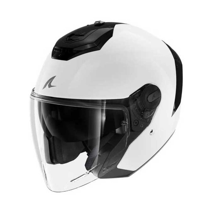 CASCO SHARK  JET RS JET BLANK BLANCO / AZUL