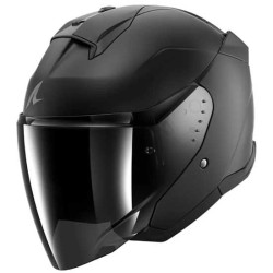 CASCO SHARK SKWAL JET DARK SHADOW MATE NEGRO MATE