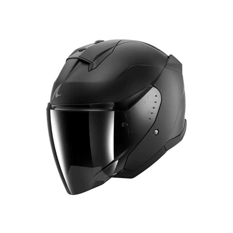 CASCO SHARK SKWAL JET DARK SHADOW MATE NEGRO MATE