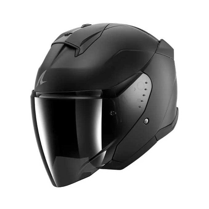 CASCO SHARK SKWAL JET DARK SHADOW MATE NEGRO MATE