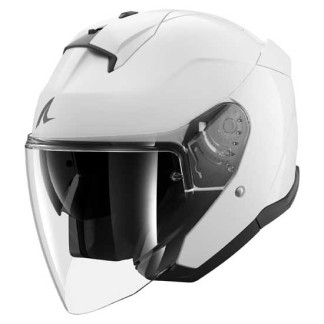 CASCO SHARK SKWAL JET BLANK BLANCO PERLA