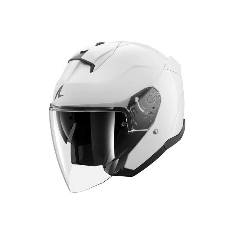 CASCO SHARK SKWAL JET BLANK BLANCO PERLA