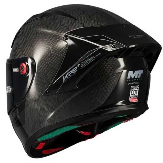 CASCO MT HELMETS KRE+S PURE A1 NEGRO BRILLO 