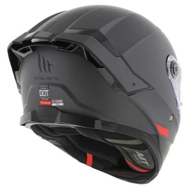 CASCO MT HELMETS THUNDER 4 SV SOLID A12 GRIS MATE