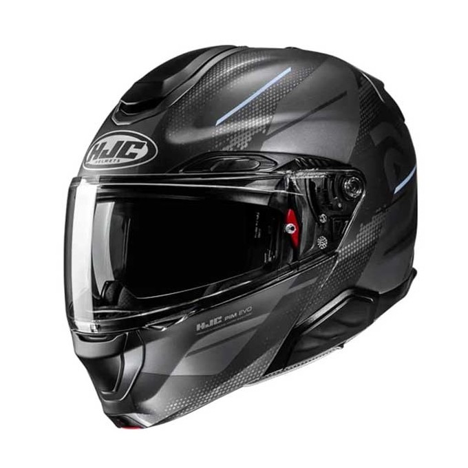 CASCO MOTO INTEGRAL HJC RPHA 91 BLAT NEGRO / ROJO
