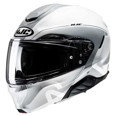CASCO MOTO INTEGRAL HJC RPHA 91 BLAT NEGRO / AZUL