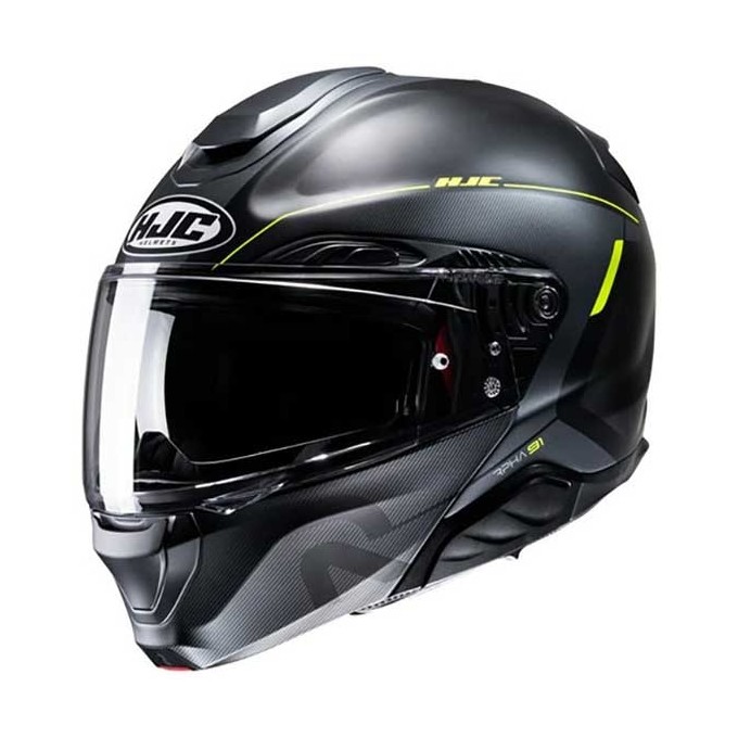 CASCO MOTO INTEGRAL HJC RPHA 91 COMBUST NEGRO / ROJO