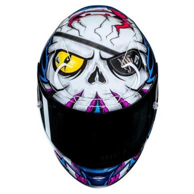 CASCO HJC RPHA 12 DIABLO BLIZZARD ROJO / NEGRO