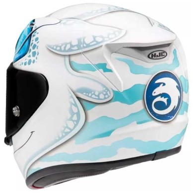 CASCO HJC RPHA 12 QUARTARARO RÉPLICA NEGRO / ROJO / VERDE