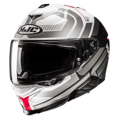 CASCO HJC I71 VIZ ROJO / AZUL