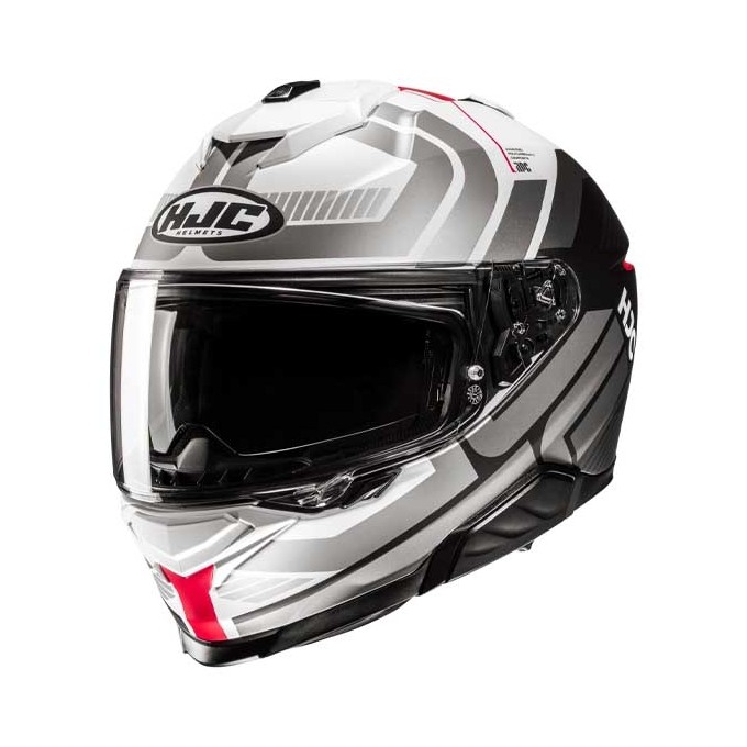 CASCO HJC I71 VIZ ROJO / AZUL