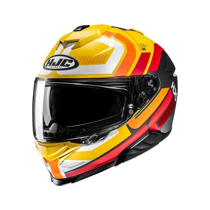 CASCO HJC I71 VIZ GRIS / ROJO