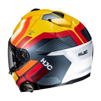 CASCO HJC I71 VIZ GRIS / ROJO