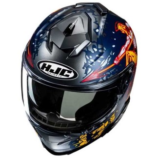 CASCO HJC I71 TAURUS NEGRO / PLATA