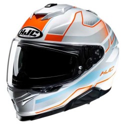 CASCO HJC I71 IORIX BLANCO / AZUL