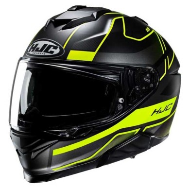 CASCO HJC I71 IORIX NEGRO / ROJO
