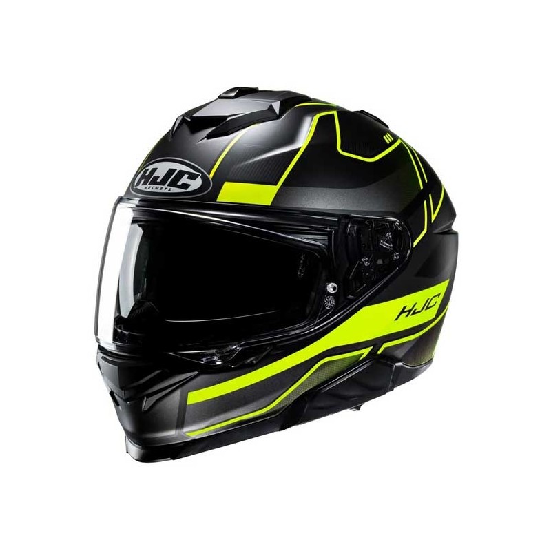 CASCO HJC I71 IORIX NEGRO / ROJO