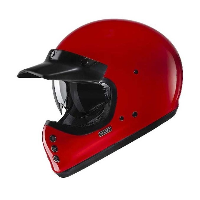 CASCO HJC V60 FLAME NARANJA / AZUL