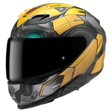 CASCO INTEGRAL HJC F71 ZAKU BANDAI NAMCO ROSA / NEGRO