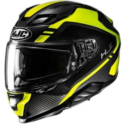 CASCO INTEGRAL HJC F71 TOZ BLANCO / ROJO
