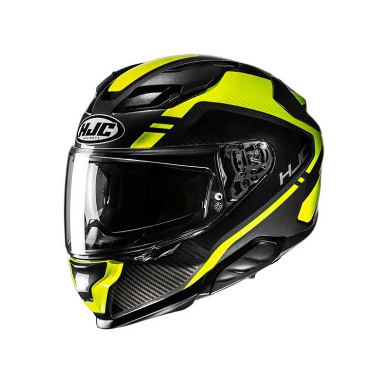 CASCO INTEGRAL HJC F71 TOZ BLANCO / ROJO