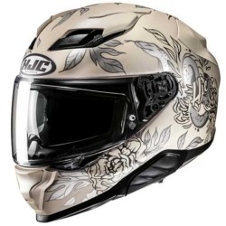 CASCO INTEGRAL HJC F71 ELIZ BEIGE