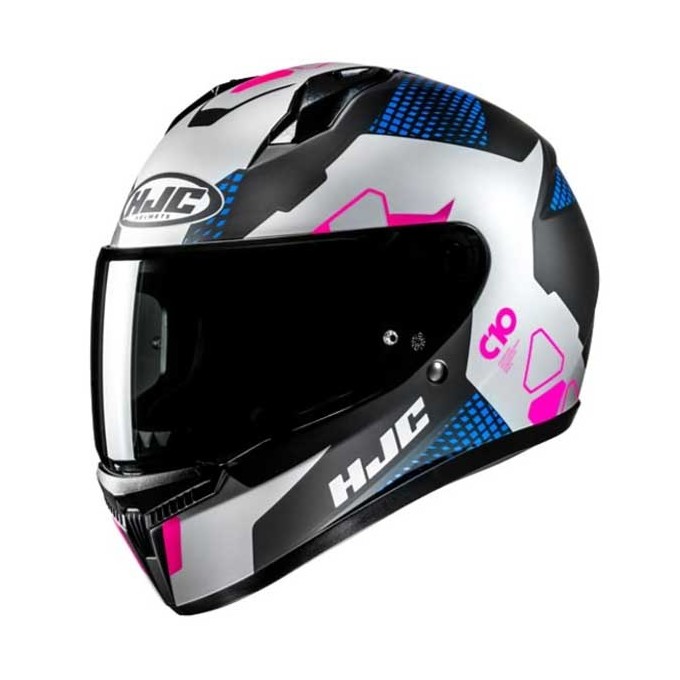 CASCO HJC C10 ASPA GRIS / VERDE