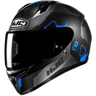 CASCO HJC C10 ASPA GRIS / AZUL