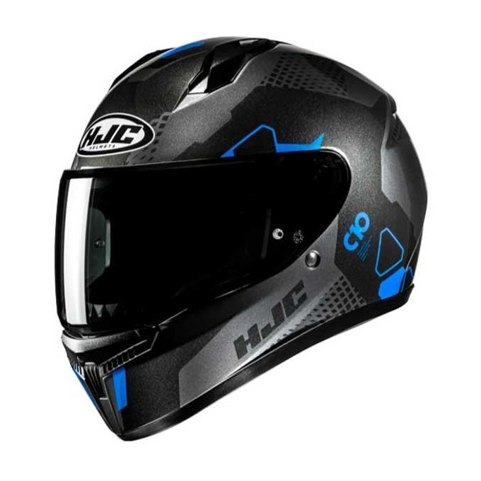 CASCO HJC C10 ASPA GRIS / AZUL